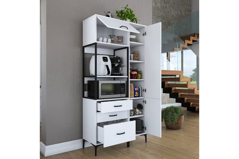Eligius Højskab - Hvid - Hus & renovering - Køkken & bad - Køkken & bryggers