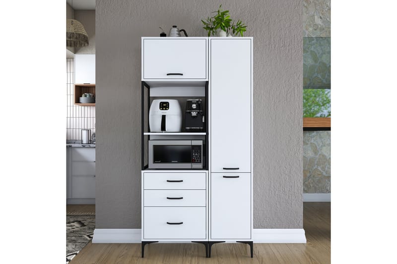Eligius Højskab - Hvid - Hus & renovering - Køkken & bad - Køkken & bryggers