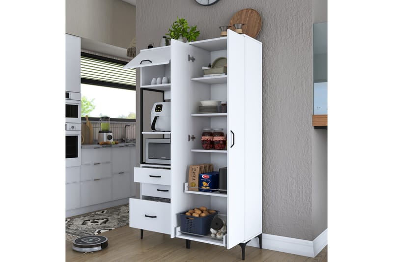 Eligius Højskab - Hvid - Hus & renovering - Køkken & bad - Køkken & bryggers