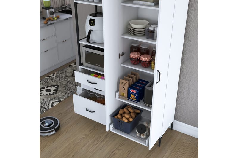 Eligius Højskab - Hvid - Hus & renovering - Køkken & bad - Køkken & bryggers