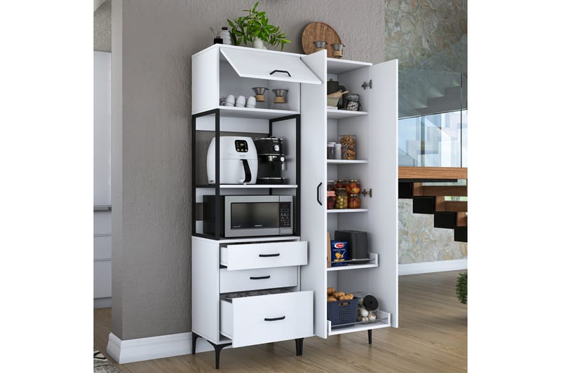Eligius Højskab - Hvid - Hus & renovering - Køkken & bad - Køkken & bryggers