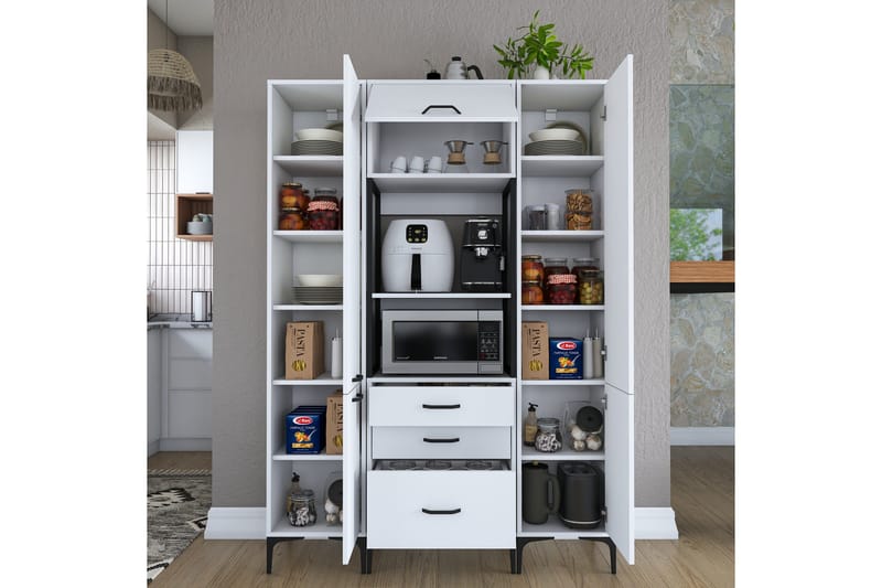 Eligius Højskab - Hvid - Hus & renovering - Køkken & bad - Køkken & bryggers