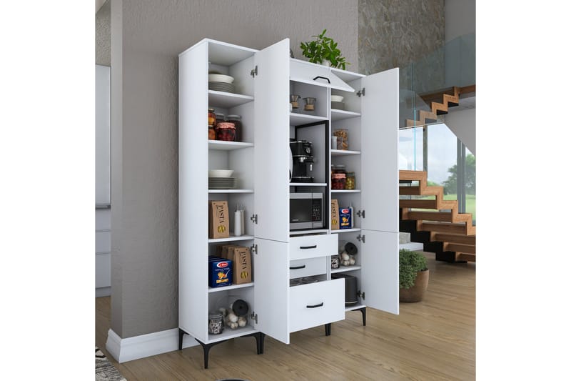 Eligius Højskab - Hvid - Hus & renovering - Køkken & bad - Køkken & bryggers