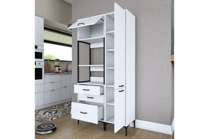 Eligius Højskab - Hvid - Hus & renovering - Køkken & bad - Køkken & bryggers