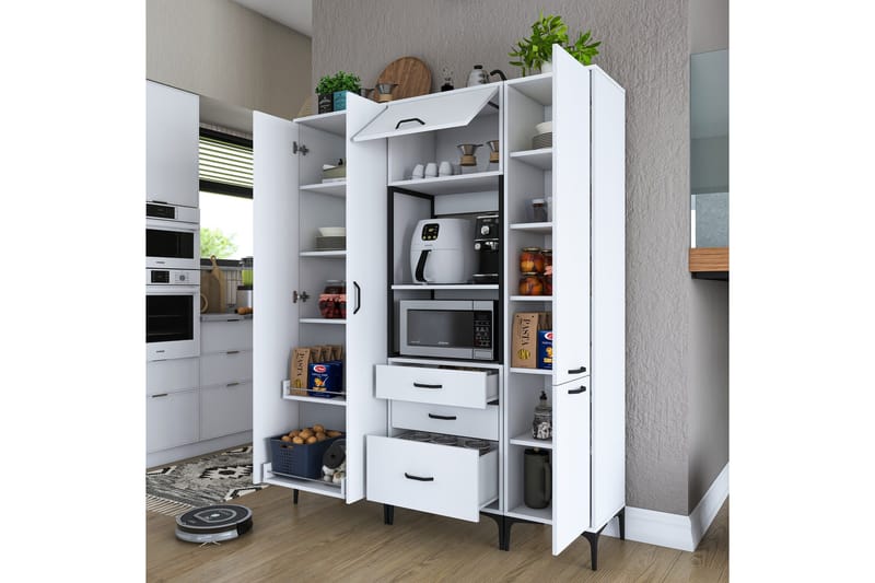 Eligius Højskab - Hvid - Hus & renovering - Køkken & bad - Køkken & bryggers