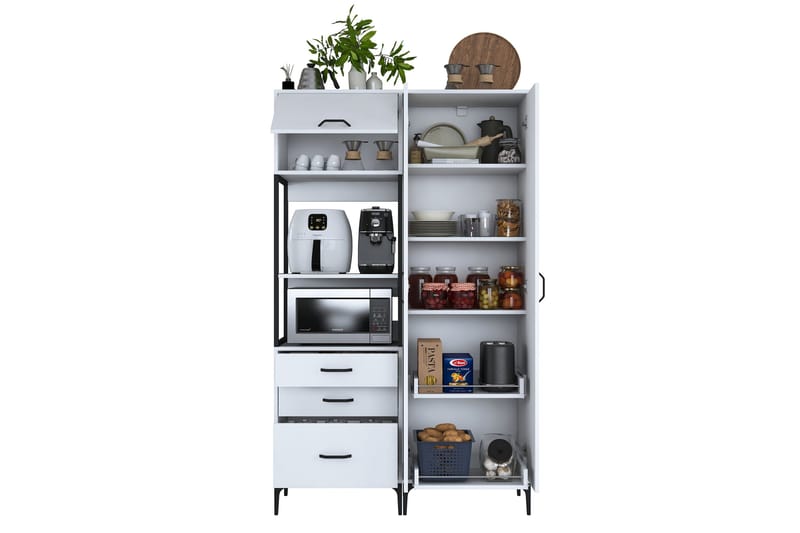 Eligius Højskab - Hvid - Hus & renovering - Køkken & bad - Køkken & bryggers