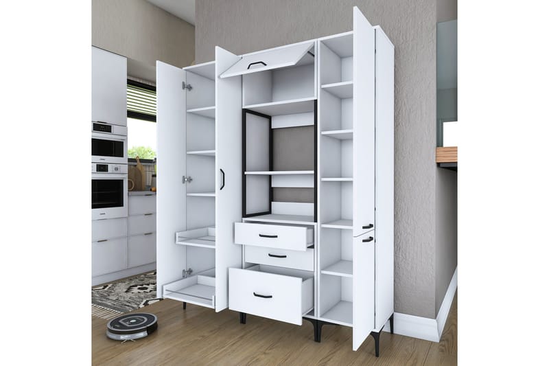 Eligius Højskab - Hvid - Hus & renovering - Køkken & bad - Køkken & bryggers