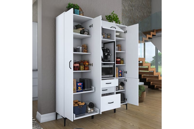 Eligius Højskab - Hvid - Hus & renovering - Køkken & bad - Køkken & bryggers