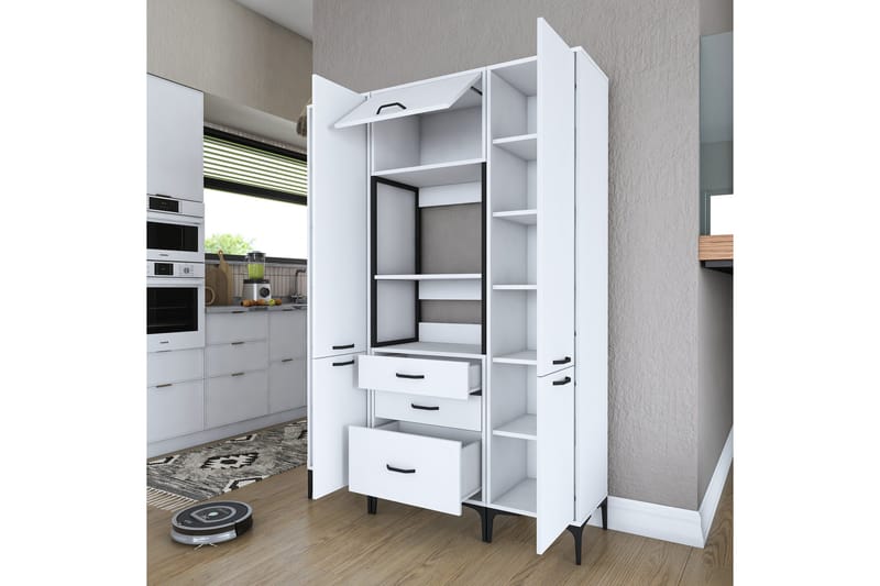 Eligius Højskab - Hvid - Hus & renovering - Køkken & bad - Køkken & bryggers