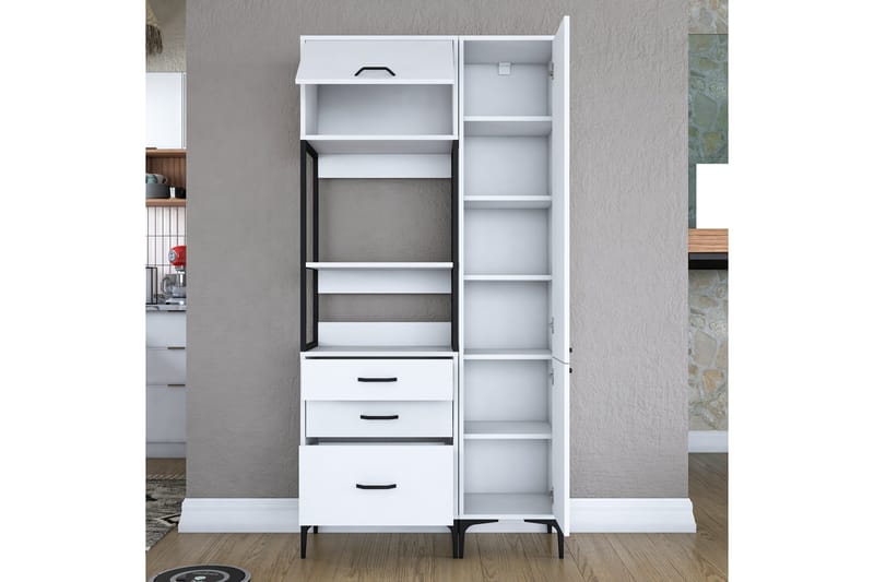 Eligius Højskab - Hvid - Hus & renovering - Køkken & bad - Køkken & bryggers