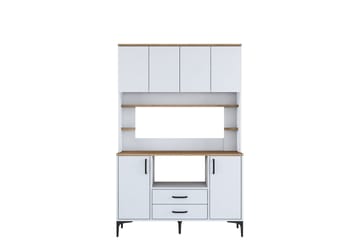 Eligius Højskab - Hvid/Valnød - Hus & renovering - Køkken & bad - Køkken & bryggers