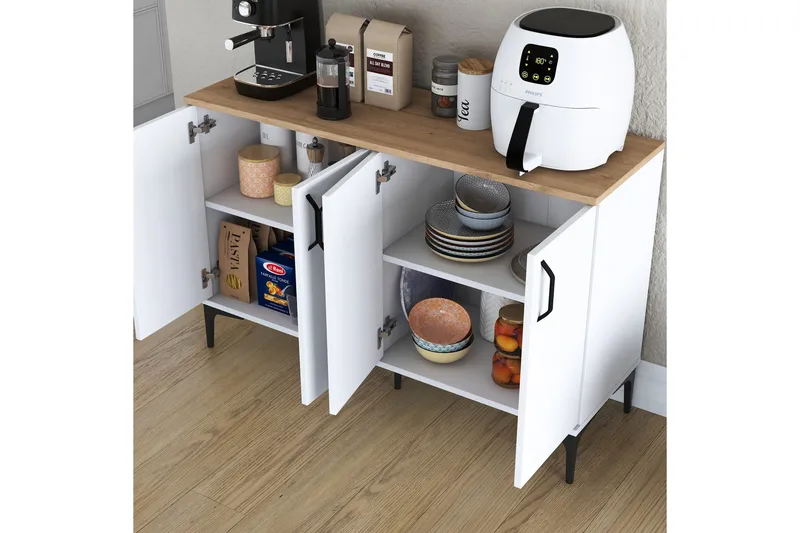 Eligius Underskab - Hvid/Valnød - Hus & renovering - Køkken & bad - Køkken & bryggers