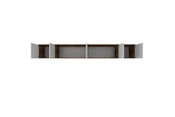 Ervon Vægplade 243x243 cm - Valnød/Hvid - Hus & renovering - Køkken & bad - Køkken & bryggers