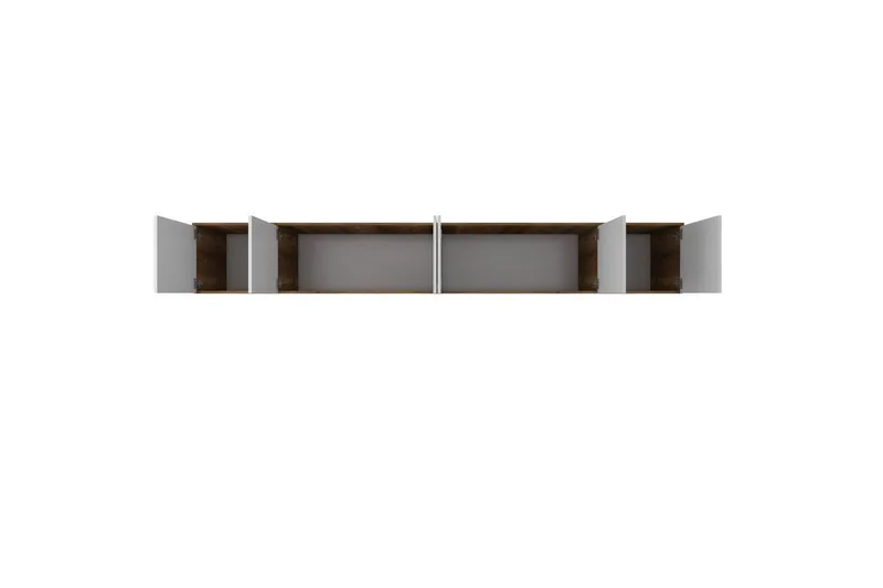 Ervon Vægplade 243x243 cm - Valnød/Hvid - Hus & renovering - Køkken & bad - Køkken & bryggers