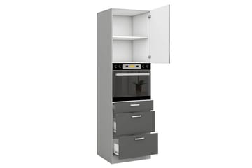 Grey køkkenskab 60x57x210 cm - Hus & renovering - Køkken & bad - Køkken & bryggers