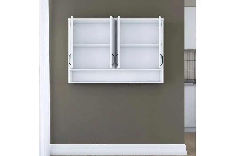 Heba TV-skab 120 cm - Hvid - Hus & renovering - Køkken & bad - Køkken & bryggers