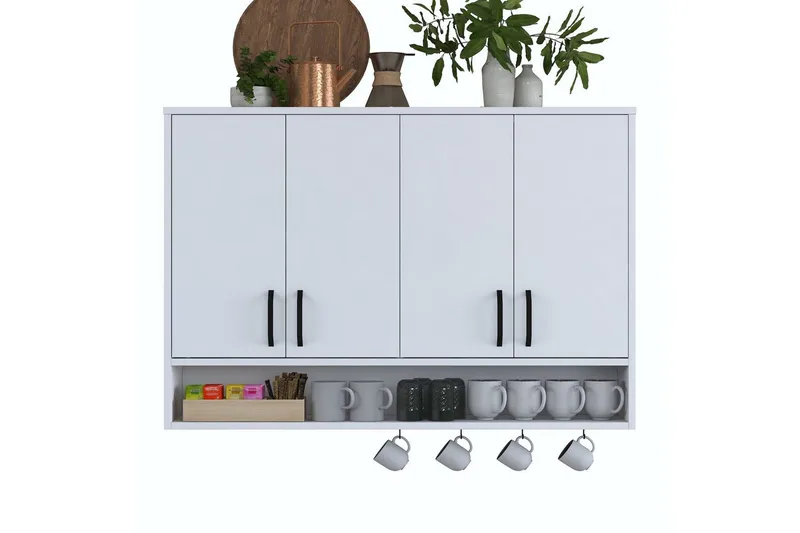 Heba TV-skab 120 cm - Hvid - Hus & renovering - Køkken & bad - Køkken & bryggers