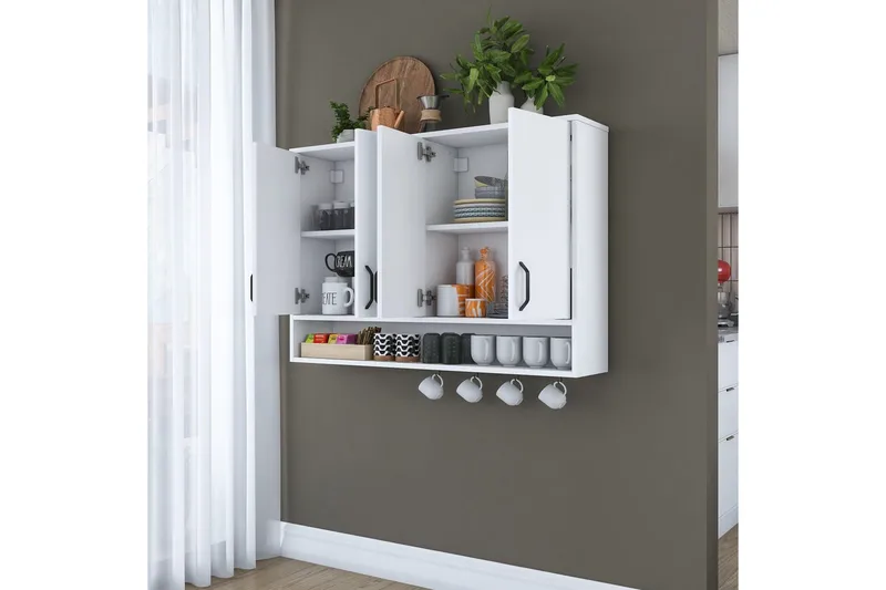 Heba TV-skab 120 cm - Hvid - Hus & renovering - Køkken & bad - Køkken & bryggers