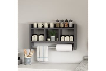 Hylder Homitis Harlee hylde 63,6x14,6 cm Antracit - Antracit - Hus & renovering - Køkken & bad - Køkken & bryggers