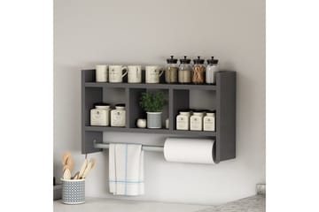 Hylder Homitis Harlee hylde 63,6x14,6 cm Antracit - Antracit - Hus & renovering - Køkken & bad - Køkken & bryggers