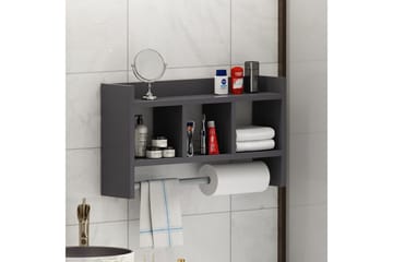 Hylder Homitis Harlee hylde 63,6x14,6 cm Antracit - Antracit - Hus & renovering - Køkken & bad - Køkken & bryggers