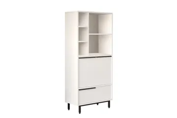 Liyakat Højskab Badeværelse 161,6 cm - Hvid - Hus & renovering - Køkken & bad - Badeværelse - Badeværelsesmøbler - Vægskabe & højskabe