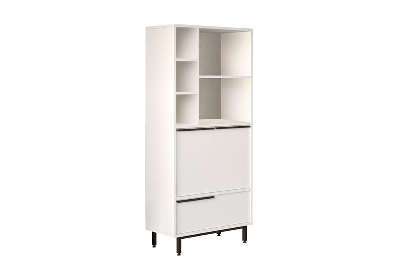 Liyakat Højskab Badeværelse 161,6 cm - Hvid - Hus & renovering - Køkken & bad - Badeværelse - Badeværelsesmøbler - Badeværelsesskab