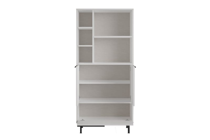 Liyakat Højskab Badeværelse 161,6 cm - Hvid - Hus & renovering - Køkken & bad - Badeværelse - Badeværelsesmøbler - Vægskabe & højskabe