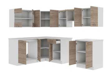 Dave Køkken møbelsæt - Beige | Grå - Hus & renovering - Køkken & bad - Køkken & bryggers - Køkkenmøbler