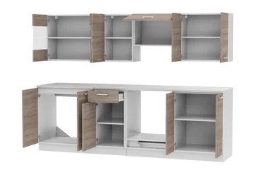 Dave Køkken møbelsæt - Beige - Hus & renovering - Køkken & bad - Køkken & bryggers - Køkkenmøbler