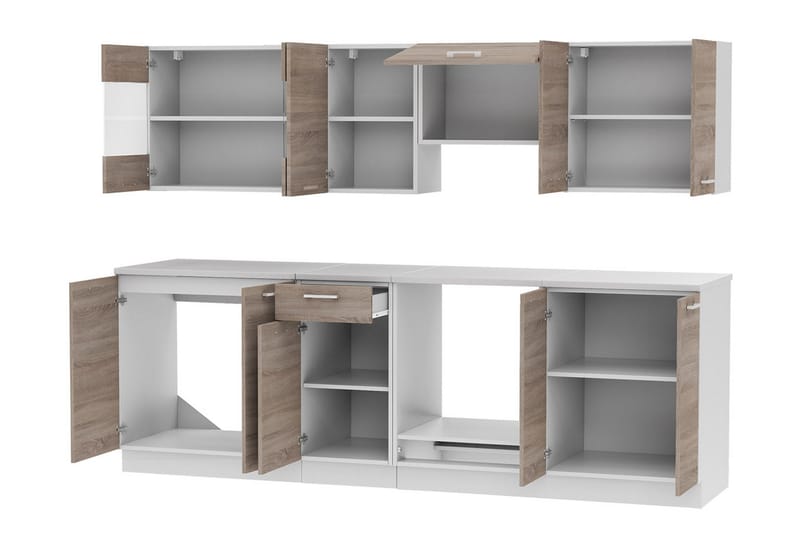 Dave Køkken møbelsæt - Vit | Ek - Hus & renovering - Køkken & bad - Køkken & bryggers - Køkkenmøbler