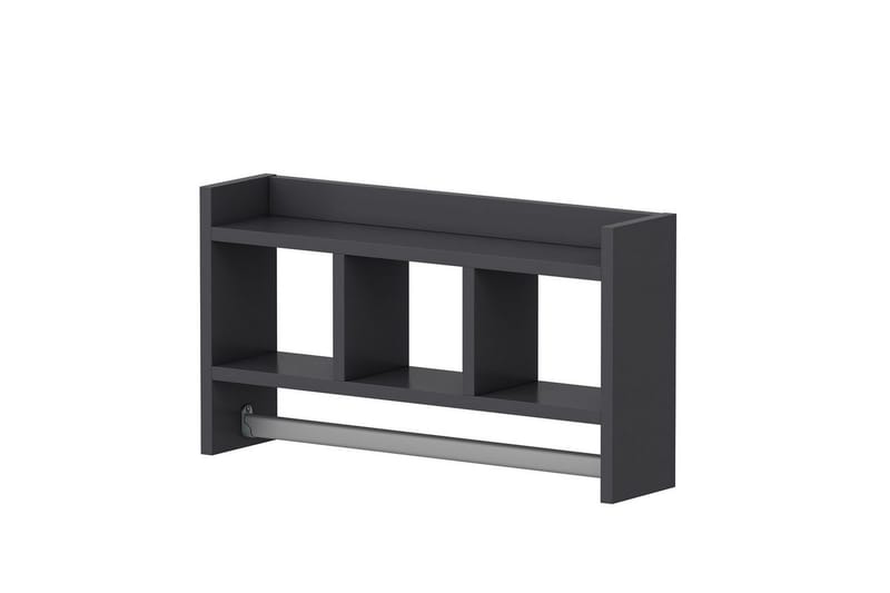 Hylder Homitis Harlee hylde 63,6x14,6 cm Antracit - Hus & renovering - Køkken & bad - Køkken & bryggers