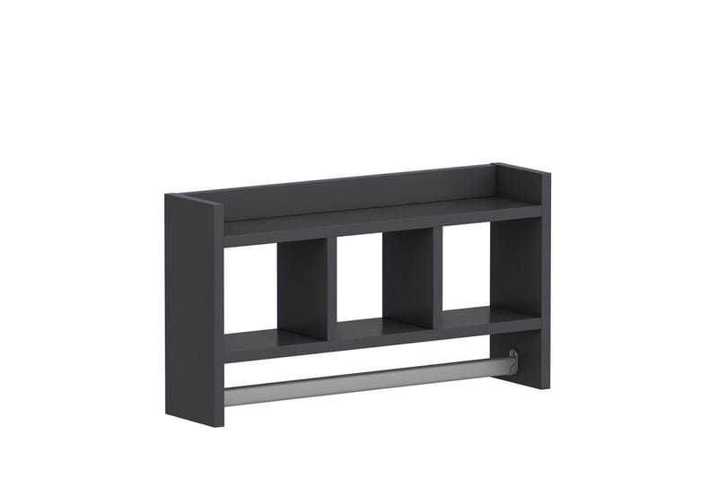 Hylder Homitis Harlee hylde 63,6x14,6 cm Antracit - Hus & renovering - Køkken & bad - Køkken & bryggers