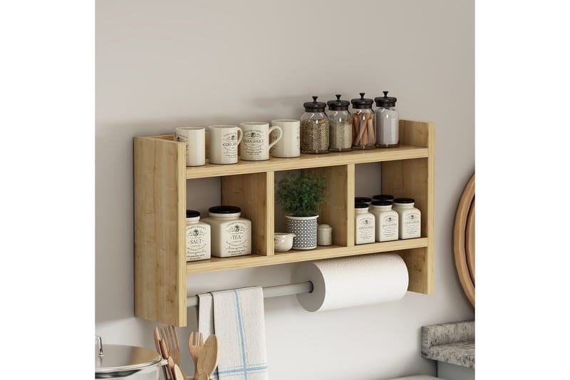 Hylder Homitis Harlee hylde 63,6x14,6 cm Blå - Hus & renovering - Køkken & bad - Køkken & bryggers