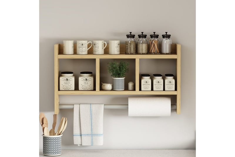 Hylder Homitis Harlee hylde 63,6x14,6 cm Blå - Hus & renovering - Køkken & bad - Køkken & bryggers