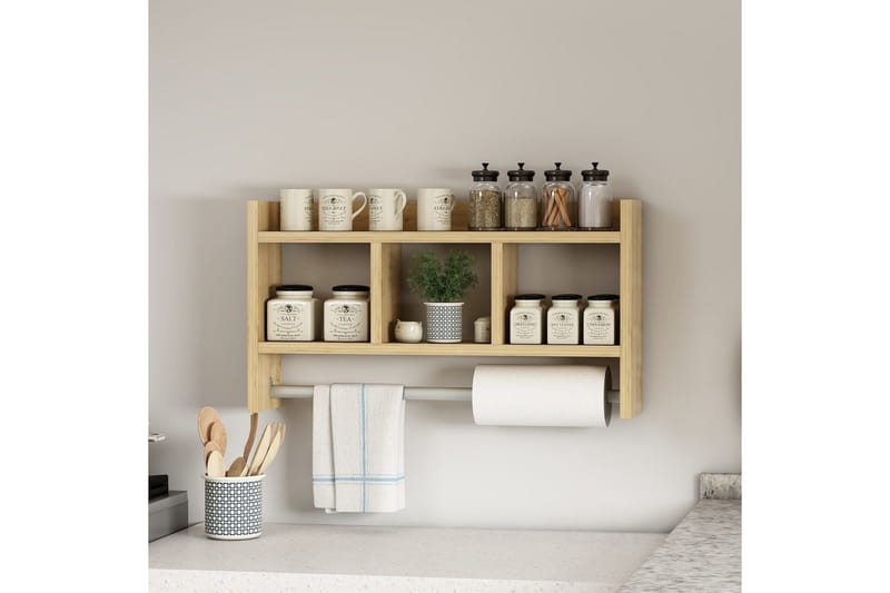 Hylder Homitis Harlee hylde 63,6x14,6 cm Blå - Hus & renovering - Køkken & bad - Køkken & bryggers