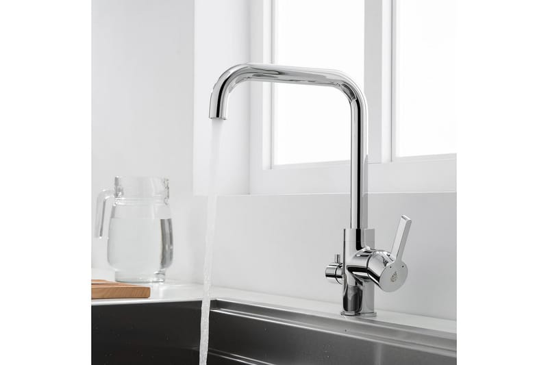 Bathlife Atlant Køkkenarmatur - Krom - Håndvaskarmatur - Standard køkkenarmatur