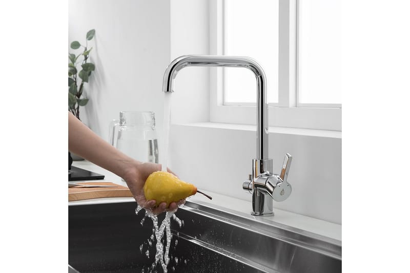 Bathlife Atlant Køkkenarmatur - Krom - Håndvaskarmatur - Standard køkkenarmatur