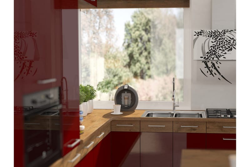 Bordplade 30cm - Brun - Hus & renovering - Køkken & bad - Køkken & bryggers - Køkkenbordplade & køkkenbord