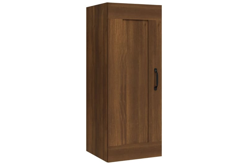 beBasic vægskab 35x34x90 cm konstrueret træ brun egetræsfarve - Brun - Opbevaring - Hylder & Reoler - Hylder & hyldeknægte