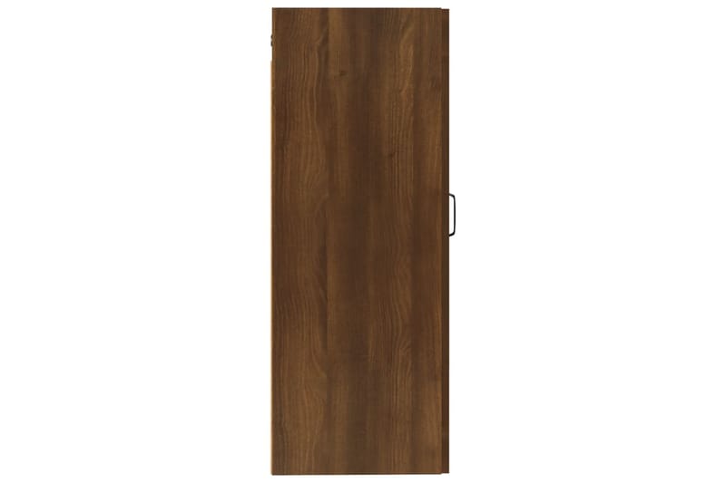 beBasic vægskab 35x34x90 cm konstrueret træ brun egetræsfarve - Brun - Køkkenhylde - Hylder & hyldeknægte