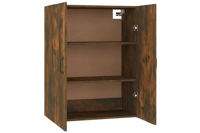 beBasic vægskab 69,5x34x90 cm konstrueret træ røget egetræsfarve - Brun - Opbevaring - Hylder & Reoler - Hylder & hyldeknægte