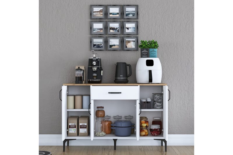 Eligius Underskab - Hvid/Valnød - Hus & renovering - Køkken & bad - Køkken & bryggers