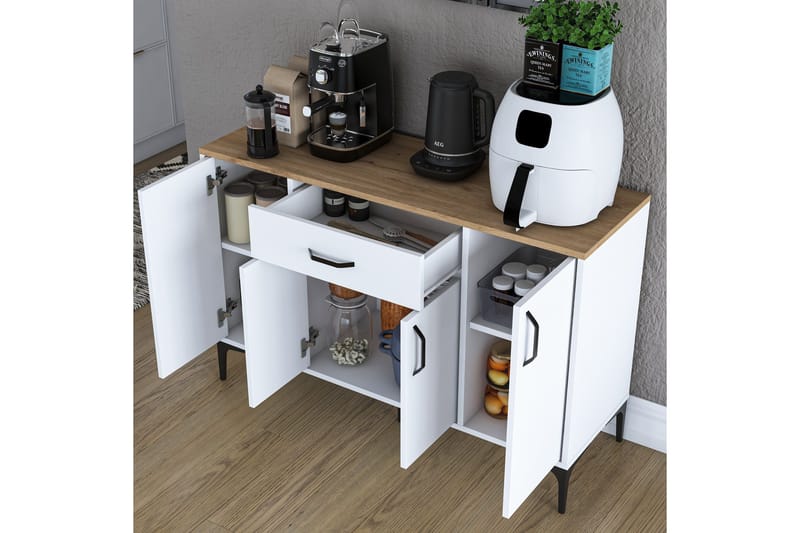 Eligius Underskab - Hvid/Valnød - Hus & renovering - Køkken & bad - Køkken & bryggers