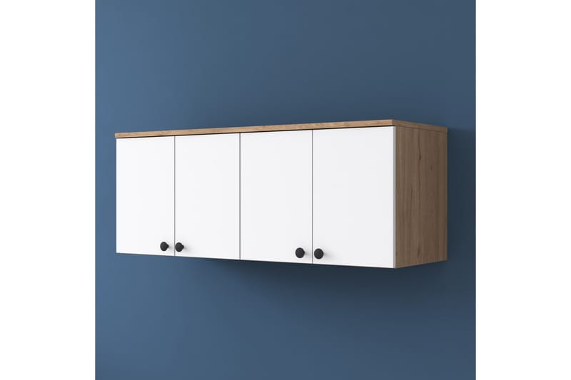 Frostine Overskab - Valnød/Hvid - Hus & renovering - Køkken & bad - Køkken & bryggers