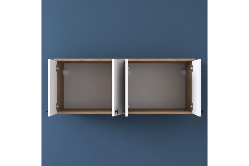 Frostine Overskab - Valnød/Hvid - Hus & renovering - Køkken & bad - Køkken & bryggers