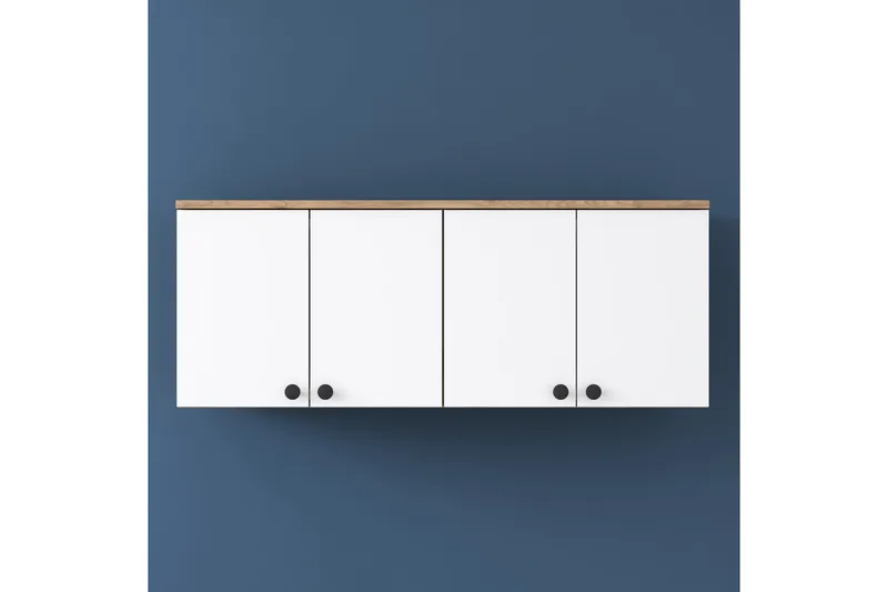 Frostine Overskab - Valnød/Hvid - Hus & renovering - Køkken & bad - Køkken & bryggers