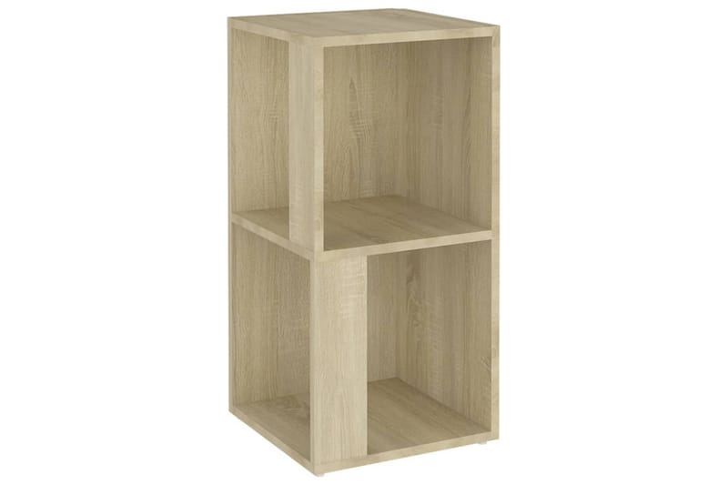 hjørnereol 33x33x67 cm spånplade sonoma-eg - Brun - Opbevaring - Hylder & Reoler - Hjørnehylde og hjørnereol