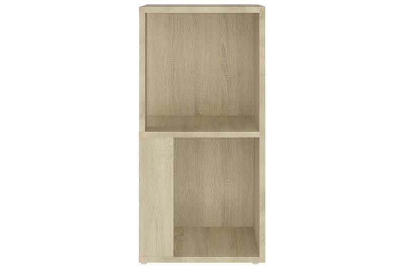 hjørnereol 33x33x67 cm spånplade sonoma-eg - Brun - Opbevaring - Hylder & Reoler - Hjørnehylde og hjørnereol