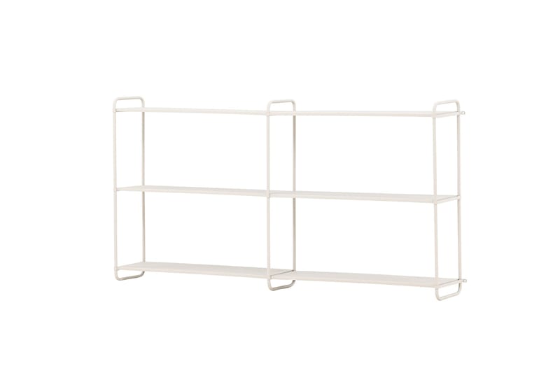 Lyon Tallerkenhylde 122x18 cm, Beige